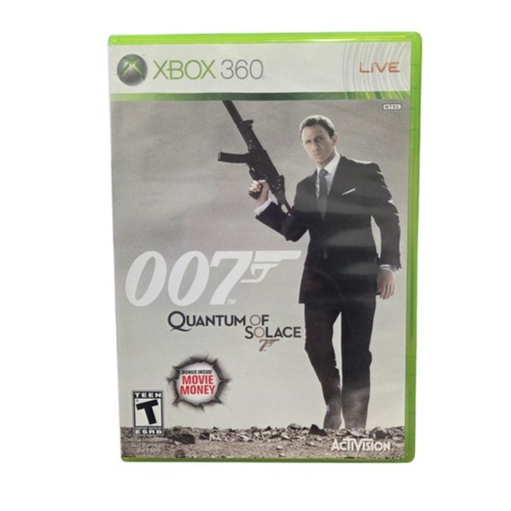 2008 Activision James Bond 007: Quantum of Solace Microsoft Xbox 360